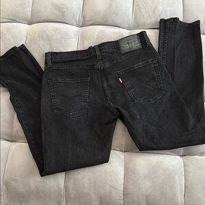 Levi's Men's Black Straight Jeans W33 L32